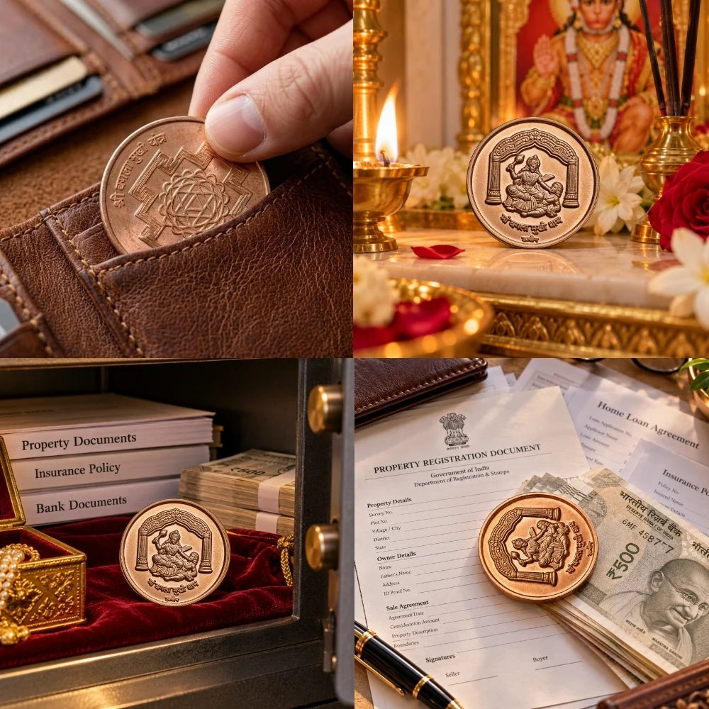 Baglamukhi Coin | Blessed At Baglamukhi Temple, Ujjain