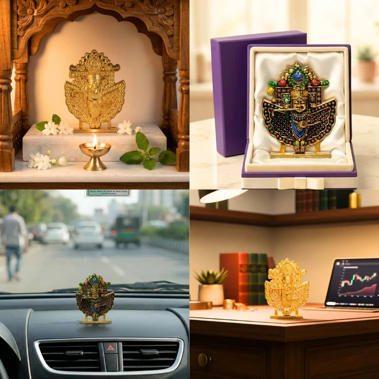 Sanwariya Seth Ji Murti – Golden / Multicolour